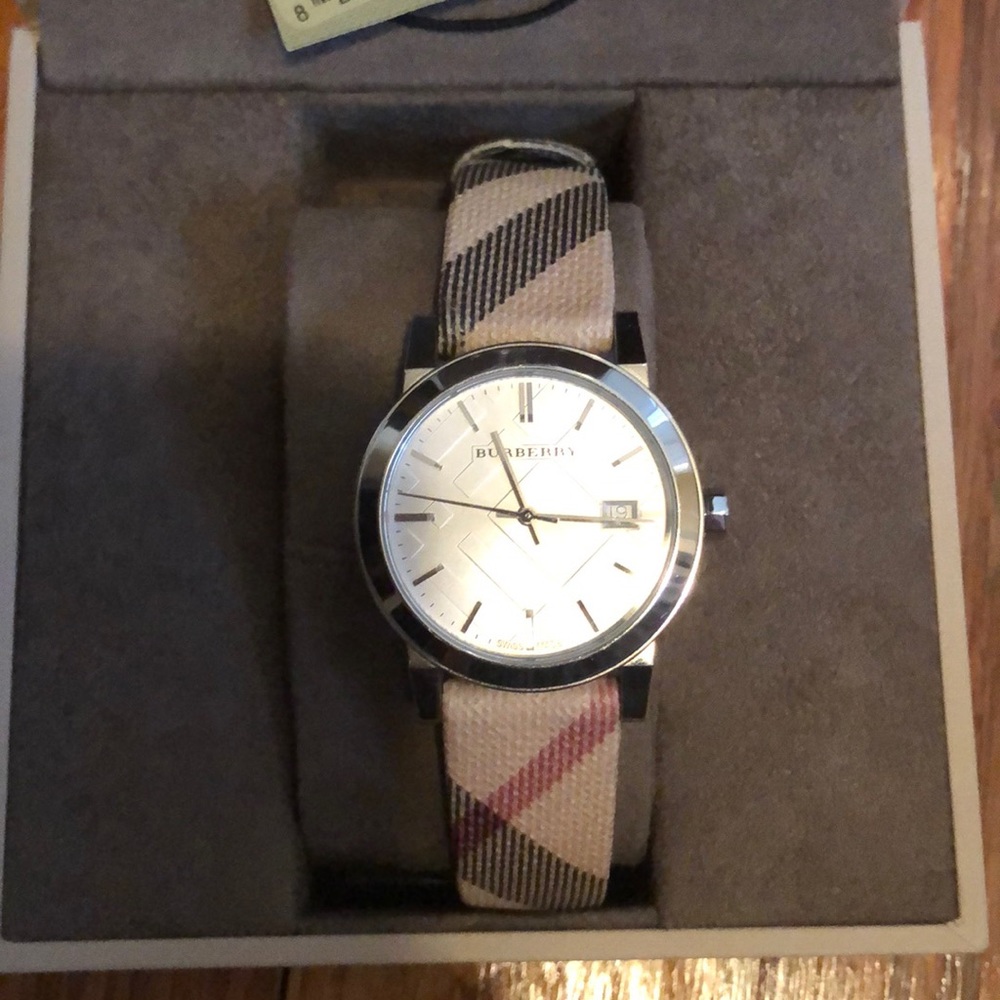 Authentic Burberry Watch- rarely worn